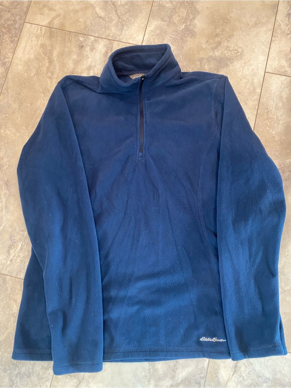 Women’s Half-Zip Fleece Pullover - Navy